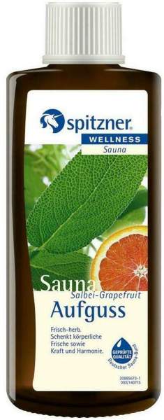 Spitzner Saunaaufguss Salbei Grapefruit Wellness