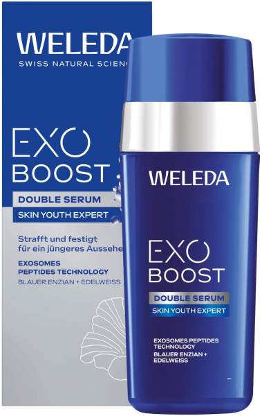 Weleda Exo Boost Double Serum blauer Enzian &amp; Edelweiss 30 ml