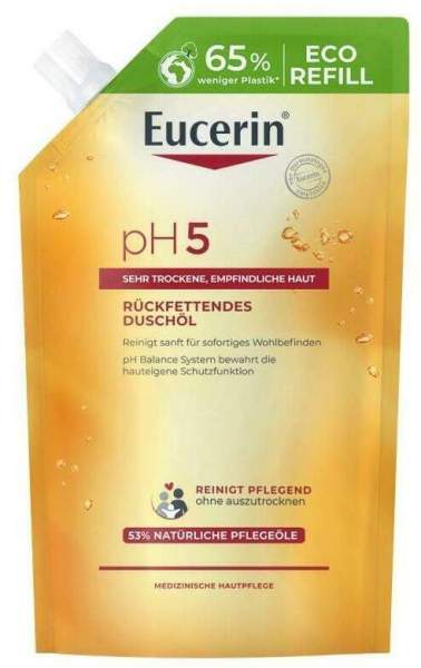 Eucerin pH5 Duschöl 400 ml Nachfüllbeutel empfindliche Haut
