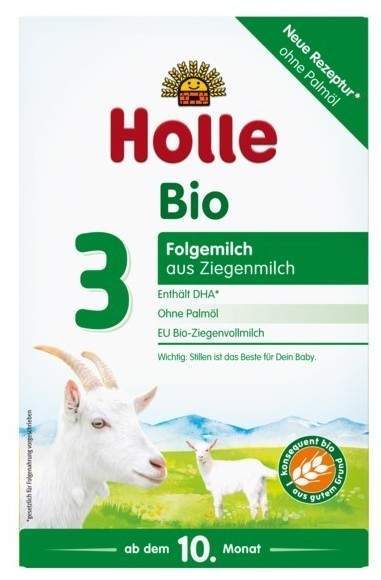 Holle Bio Folgemilch 3 auf Ziegenmilchbasis Pulver 400 G