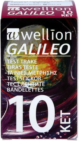Wellion Galileo Ketoneteststreifen