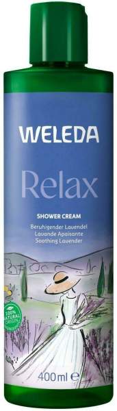 Weleda Relax Shower Cream Lavendel 400 ml
