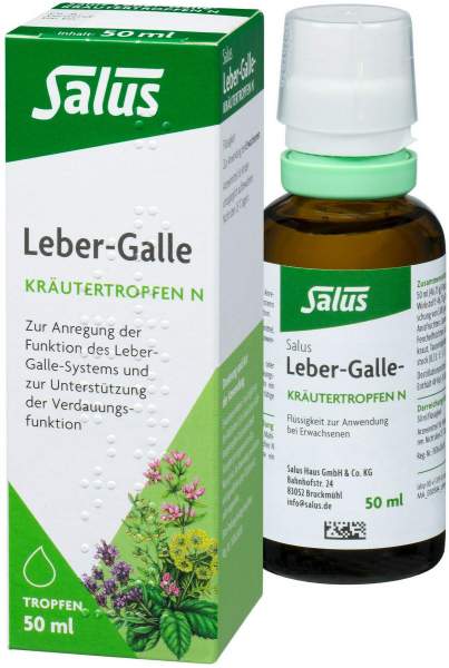 Leber Galle 50 ml Kräutertropfen N Salus
