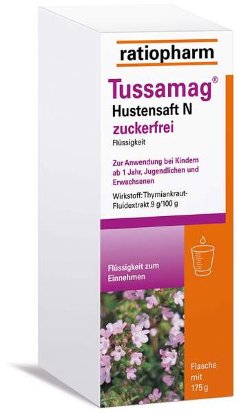 Tussamag Hustensaft N 175 g Saft zuckerfrei