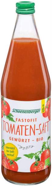 Fastofit Gewürzter Tomatensaft Bio 750 ml
