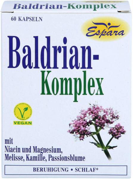 Baldrian Komplex Kapseln 60 Stück