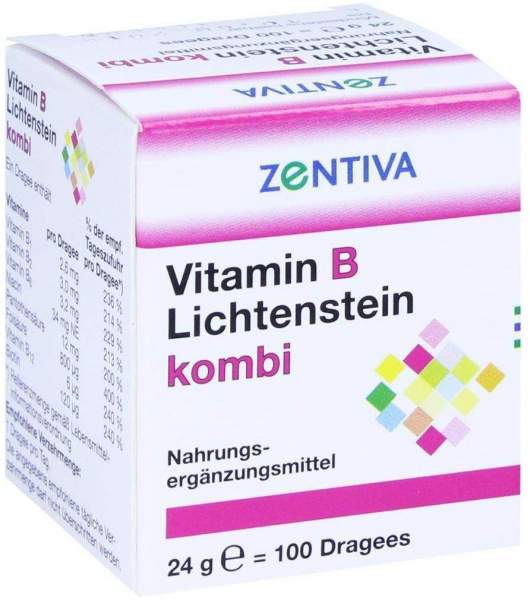Vitamin B Lichtenstein Kombi 100 Dragees
