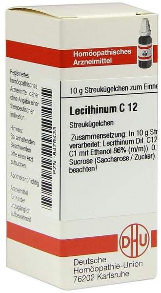 Lecithinum C12 10 G Globuli