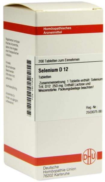 Selenium D12 Dhu 200 Tabletten