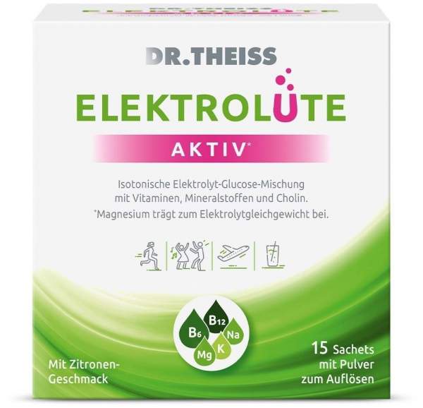 Dr. Theiss Elektrolüte aktiv Pulver 15 Beutel