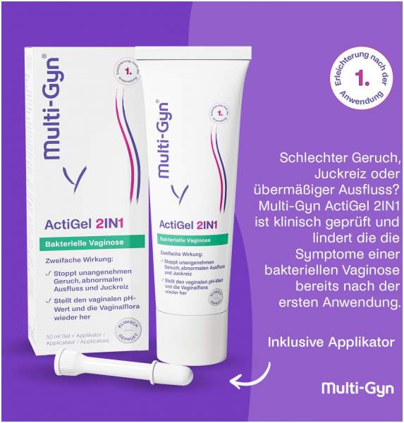 multi gyn gleitgel ELANEE Intim-Hydrogel 50 ml mit Panthenol auf Wasserbasis