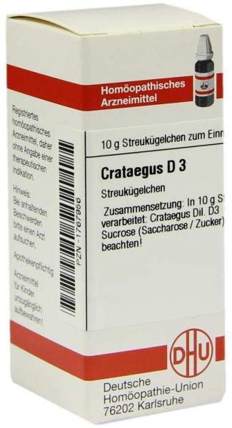 DHU Crataegus D3 Globuli