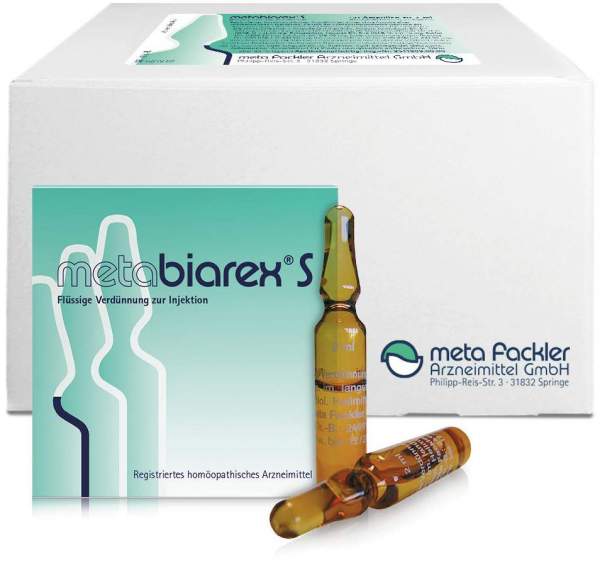 Metabiarex S Injektionslösung 50 X 2 ml Ampullen
