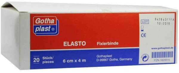 Gothaplast Elasto Fixierbind.6 Cmx4 M