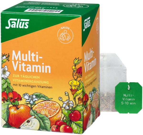 Multi-Vitamin Früchtetee Salus 15 Filterbeutel