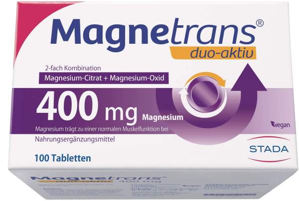 Magnetrans Duo Aktiv 400 mg 100 Tabletten