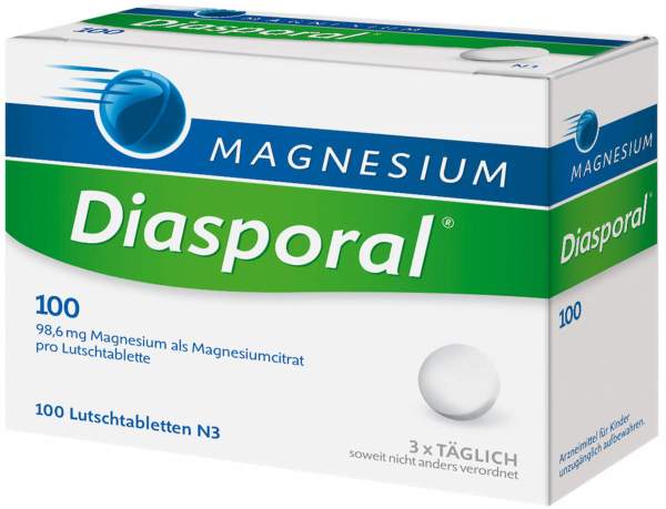 Magnesium Diasporal 100 100 Lutschtabletten