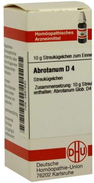 Abrotanum D4 10 G Globuli