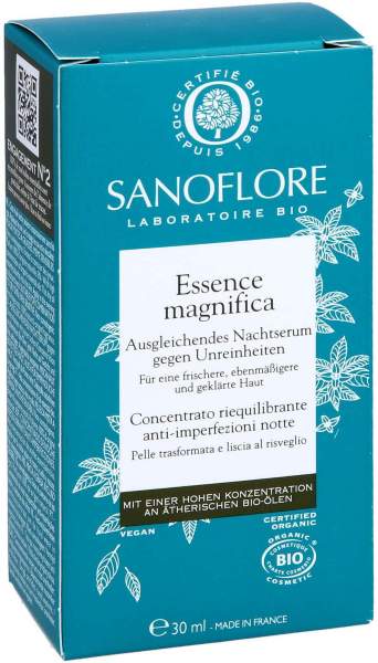 Sanoflore Magnifica Ausgleichendes Nachtserum 30 ml