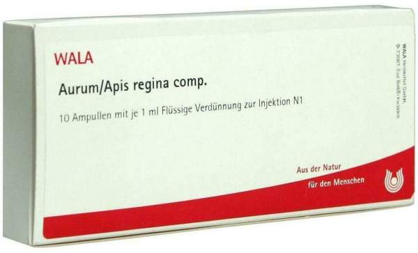 Wala Aurum Apis Regina Comp. 10 X 1 ml Ampullen