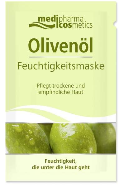 Medipharma Cosmetics Olivenöl Feuchtigkeitsmaske 15 ml