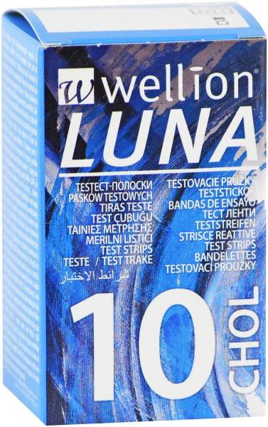 Wellion Luna Cholesterinteststreifen