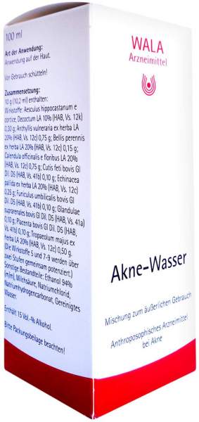 Wala Akne Wasser 100 ml Lösung
