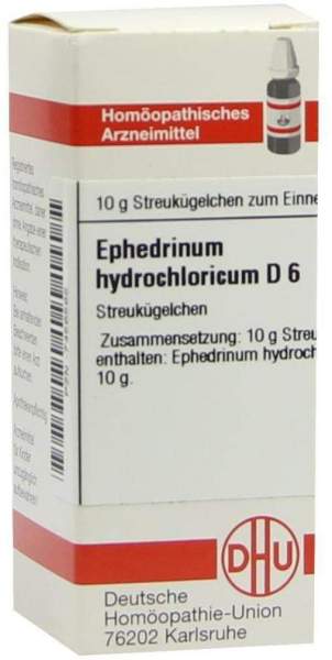 Ephedrinum Hydrochloricum D 6 Globuli 10 G