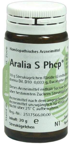 Aralia S Phcp Globuli