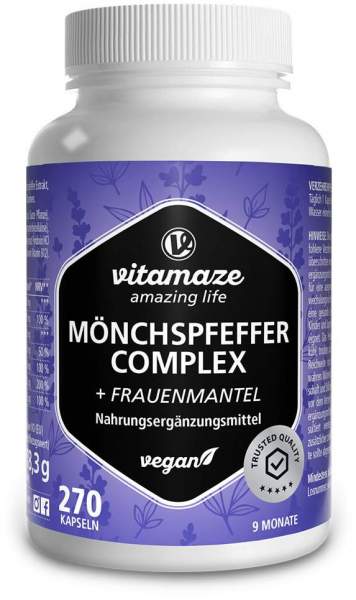 Mönchspfeffer Complex Frauenmantel 270 Kapseln
