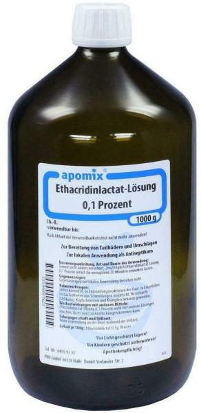 Solutio Ethacridini 0,1% Sr 1 L Lösung