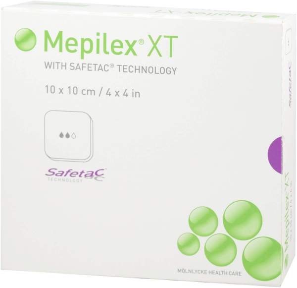 Mepilex Xt 10x10 cm Schaumverband