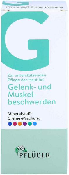 Mineralstoff Creme-Mischung G 75ml