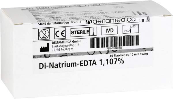Di Natrium Edta Lösung 1,107%