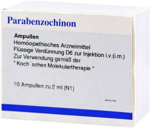 Parabenzochinon 10 Ampullen