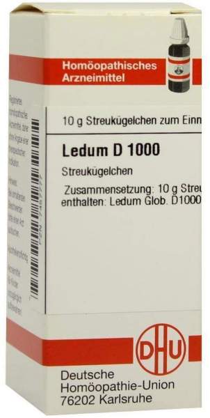 Ledum D 1000 Globuli 10 G