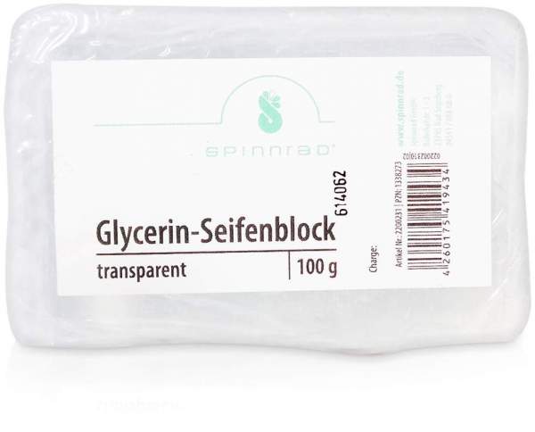 Glycerinseifenblock Transparent 100 G