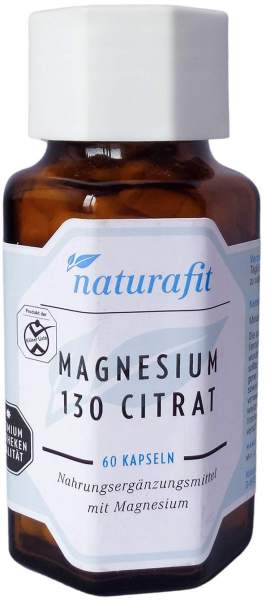 Naturafit Magnesium 130 Citr 60 Kapseln