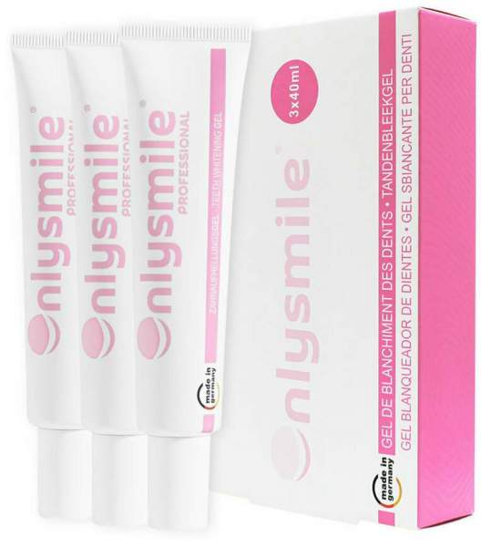Onlysmile Zahnaufhellungsgel 3 X 40 ml