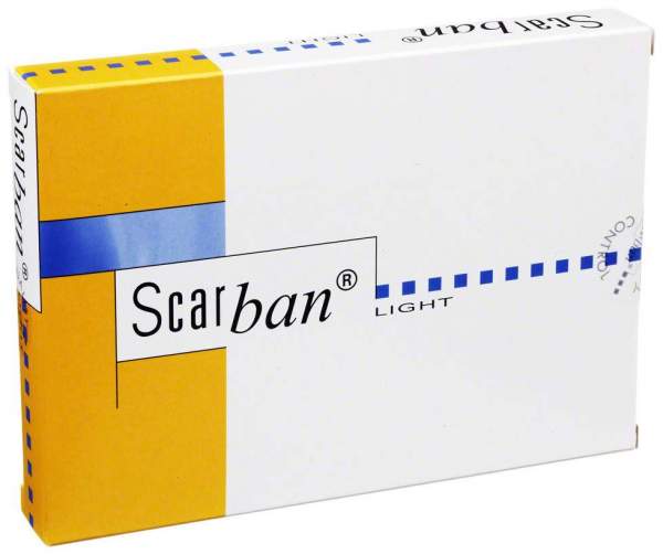 Scarban Light Silikonverband 5x7,5cm