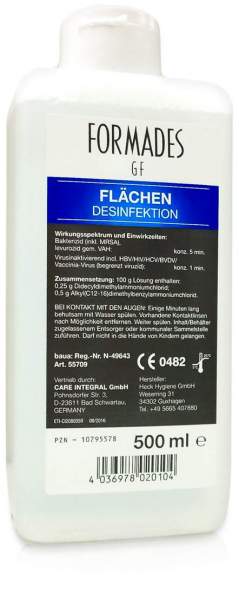 Formades Gf Schnelldesinfektion