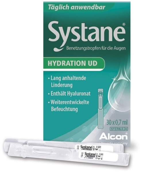 Systane Hydration UD Benetzungstropfen für die Augen 30 x 0.7 ml Augentropfen