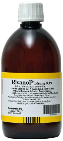 Rivanol Lösung 0,1% 500 ml