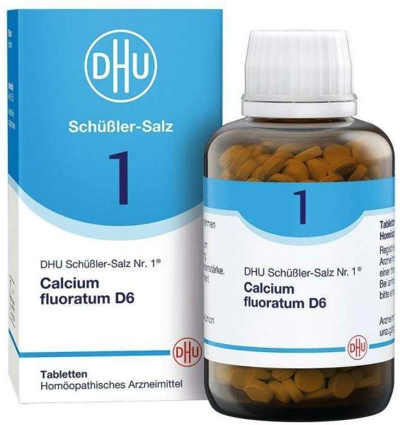 Dhu Schüßler-Salz Nr. 1 Calcium fluoratum D6 900 Tabletten