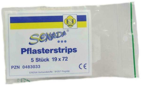 Senada Pflasterstrips 19x72mm 5 Pflaster