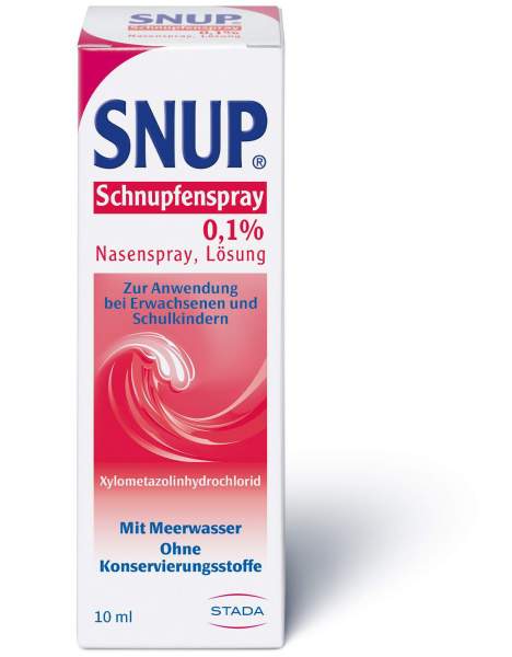 Snup Schnupfenspray 0,1 % Nasenspray 10 ml