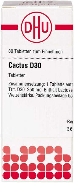 Cactus D 30 Tabletten