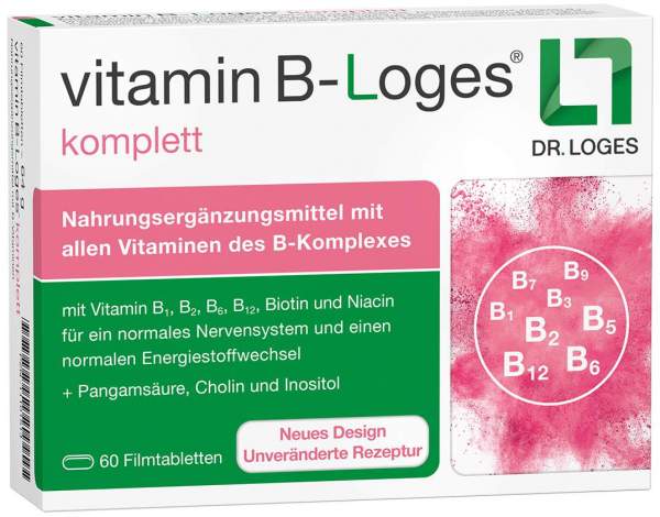 Vitamin B-Loges Komplett 60 Filmtabletten