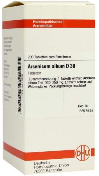 Arsenicum Album D 30 200 Tabletten