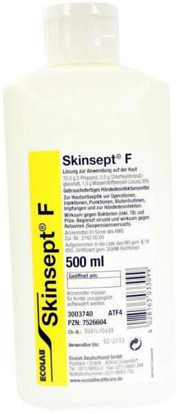 Skinsept F Lösung 500 ml Lösung